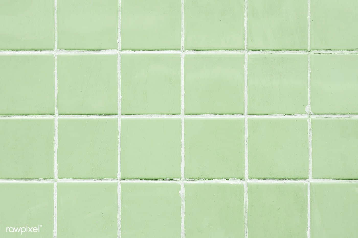 Sage Green Laptop Tile Display Wallpaper