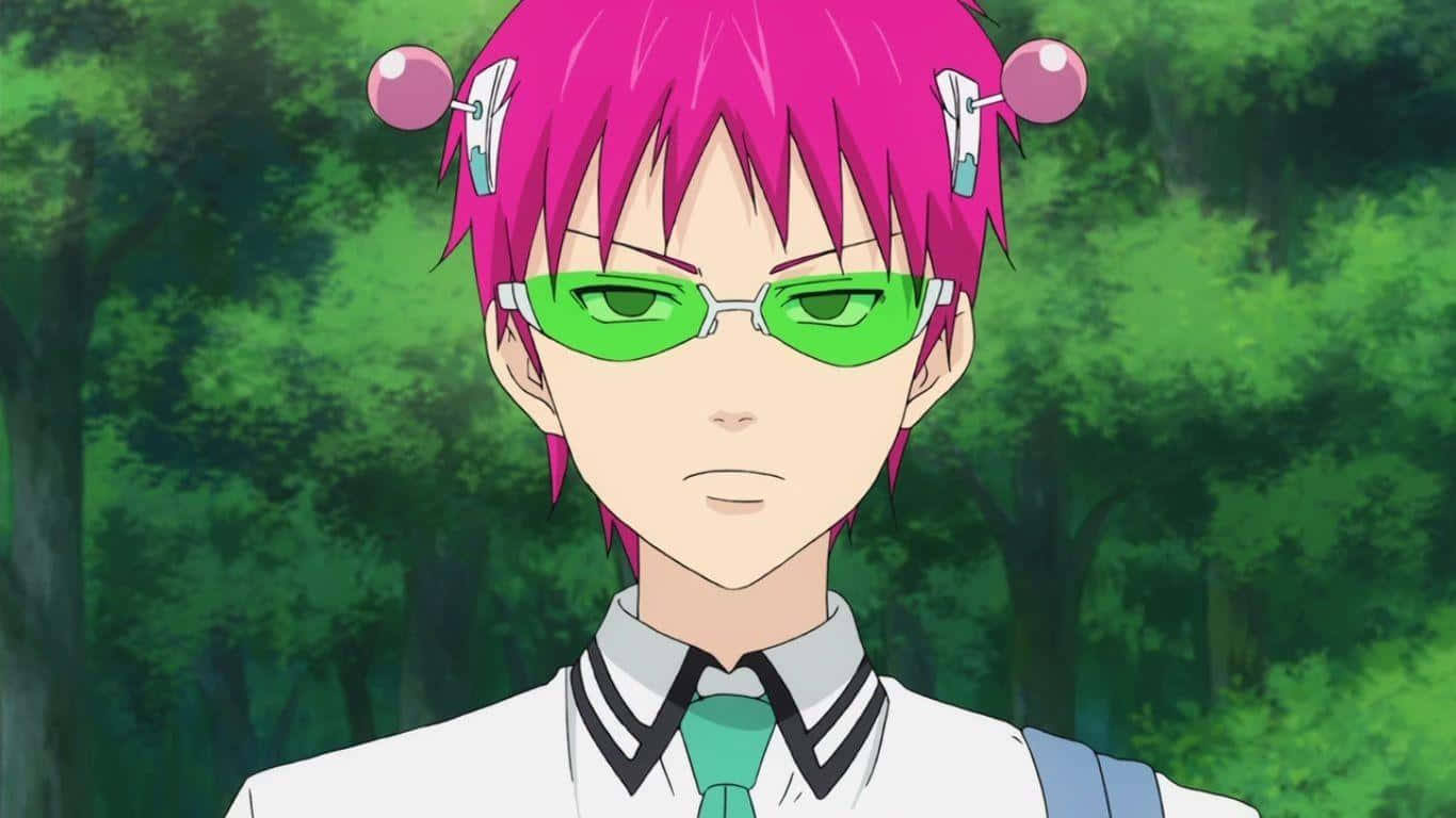 Saiki Kusuo Anime Character Wallpaper