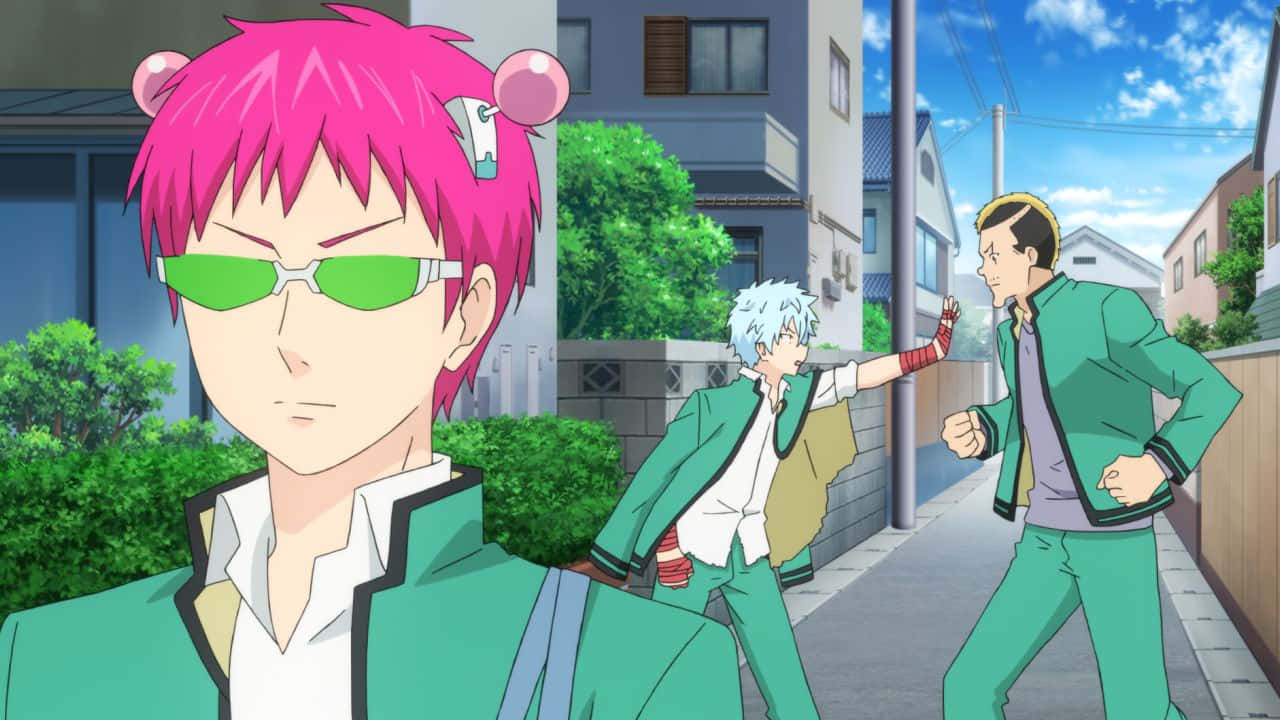 Saiki Kusuo Unimpressedby Classmates Wallpaper