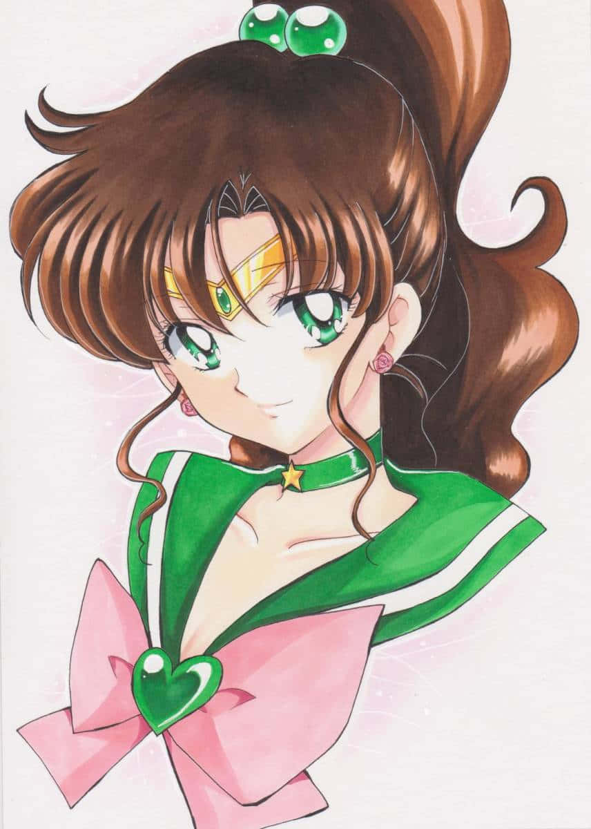 Sailor Jupiter Ready To Strike Wallpaper