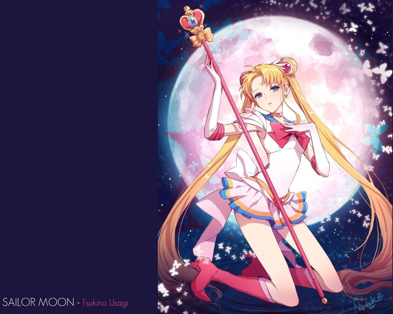 Sailor Moon Digital Art Wallpaper