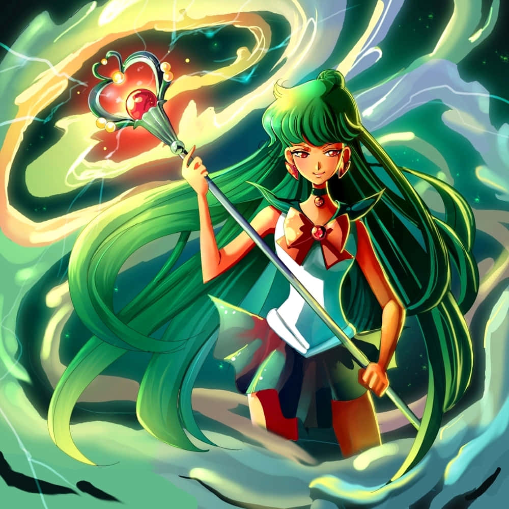 Sailor Pluto, Guardian Of Time Wallpaper