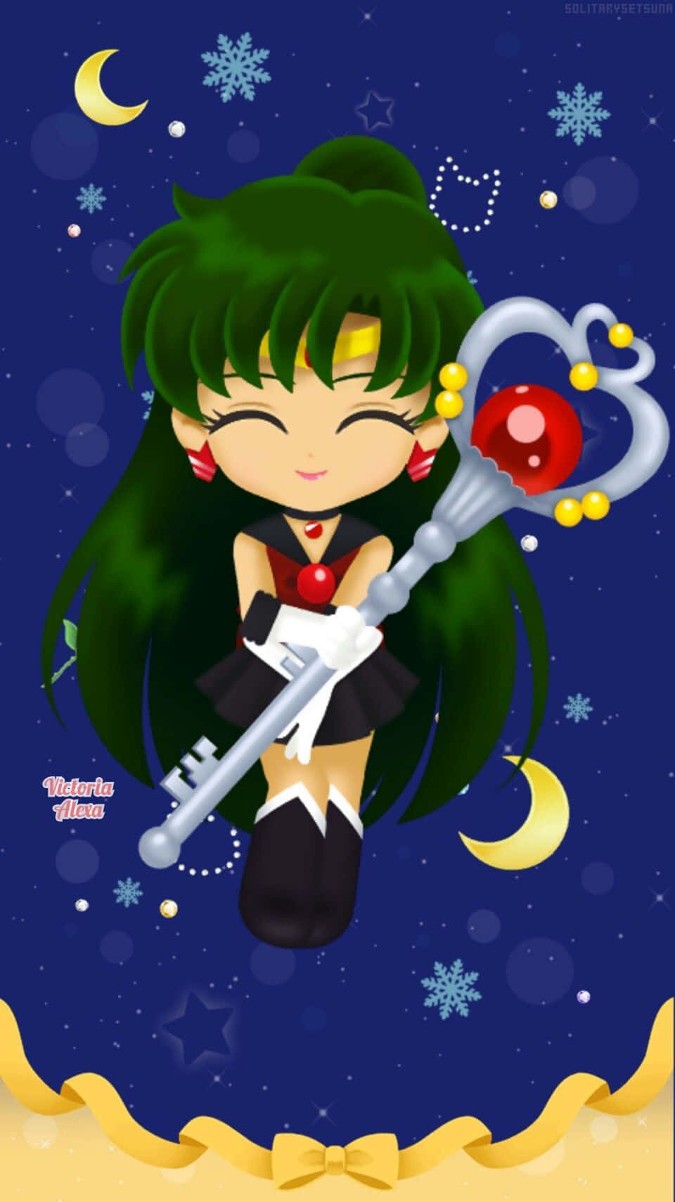 Sailor Pluto Unveiled Wallpaper