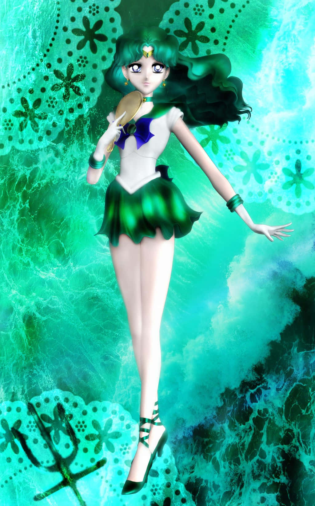 Sailormoon's Best Friend, Sailor Neptune! Wallpaper