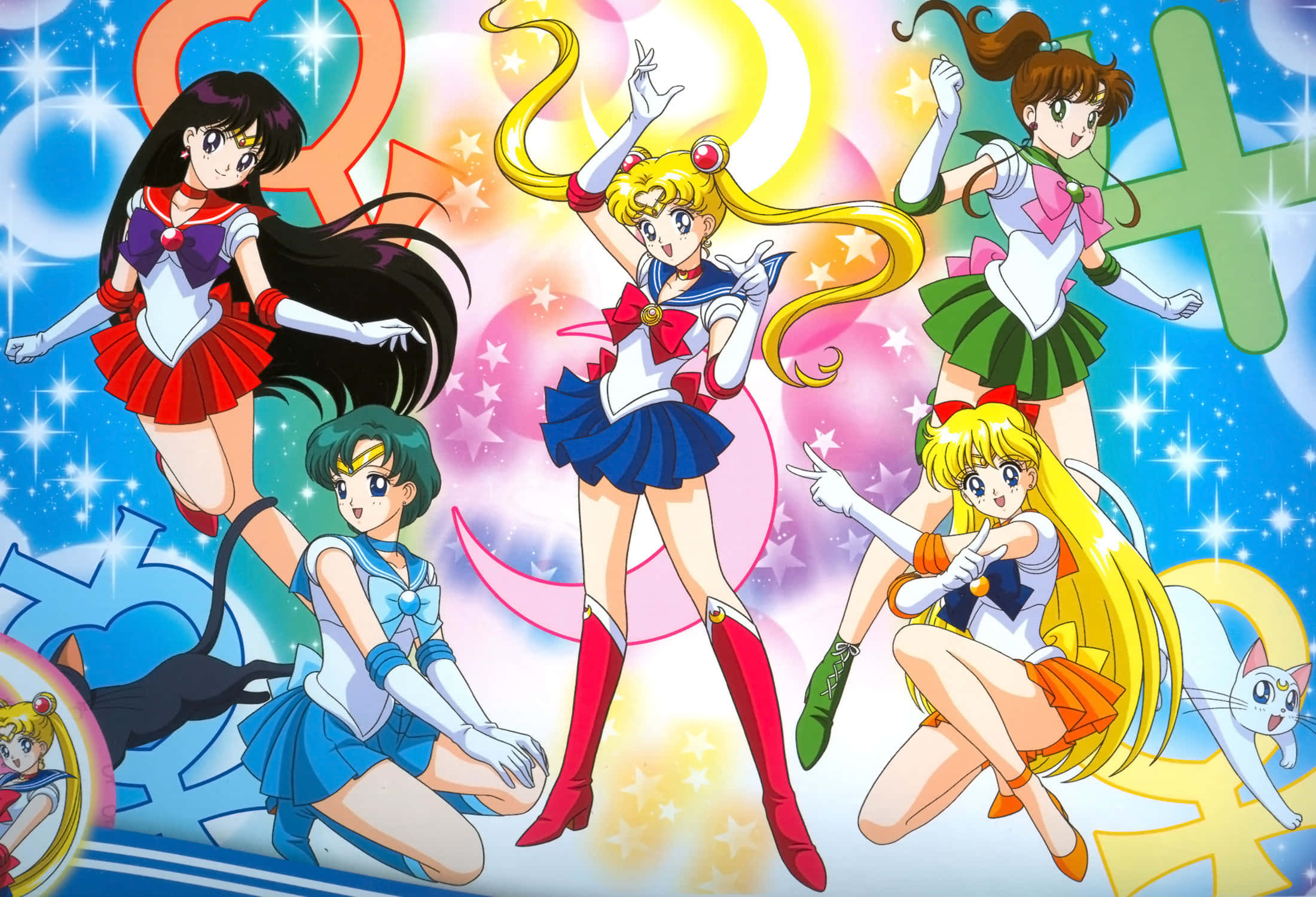 Sailors Of The Galaxy - Meet Sailor Jupiter Wallpaper