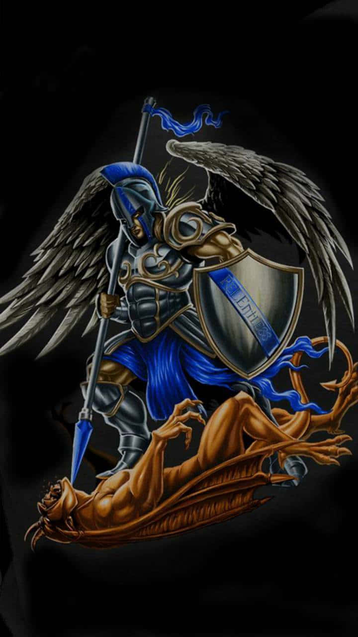 Saint Michael The Archangel, Defender Of The Faith Wallpaper