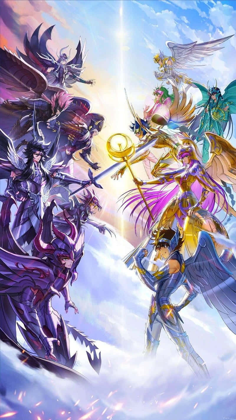 Saint Seiya Hades Epic Battle Wallpaper