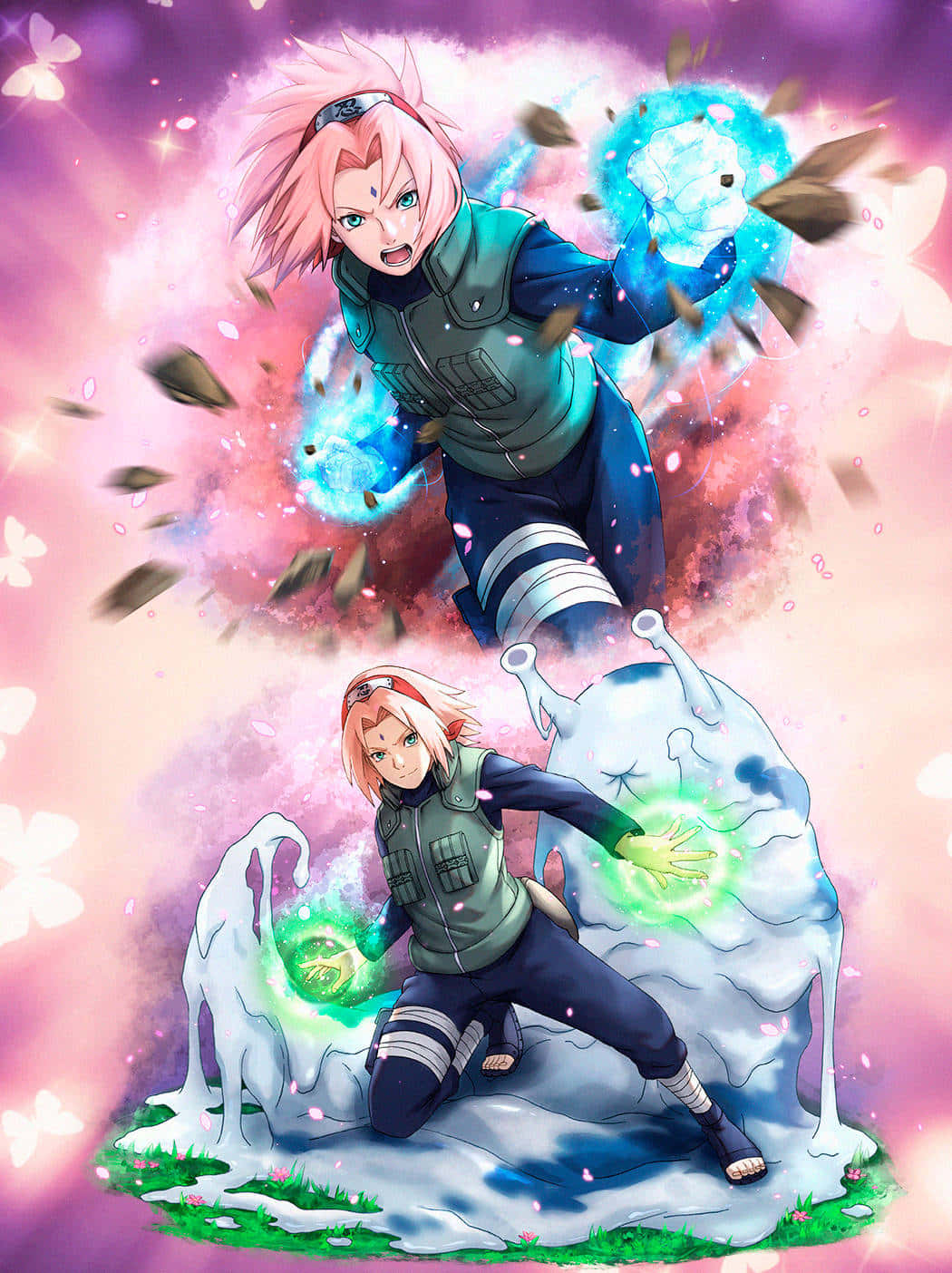 Sakura Haruno Ninja Artwork Wallpaper