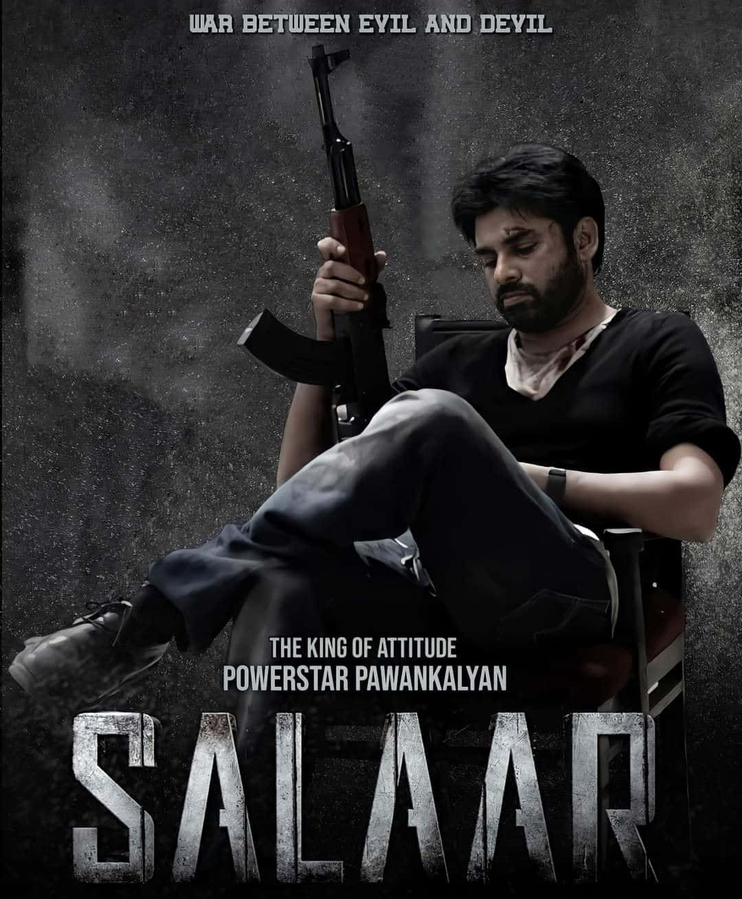 Salaar Movie Poster Powerstar Wallpaper