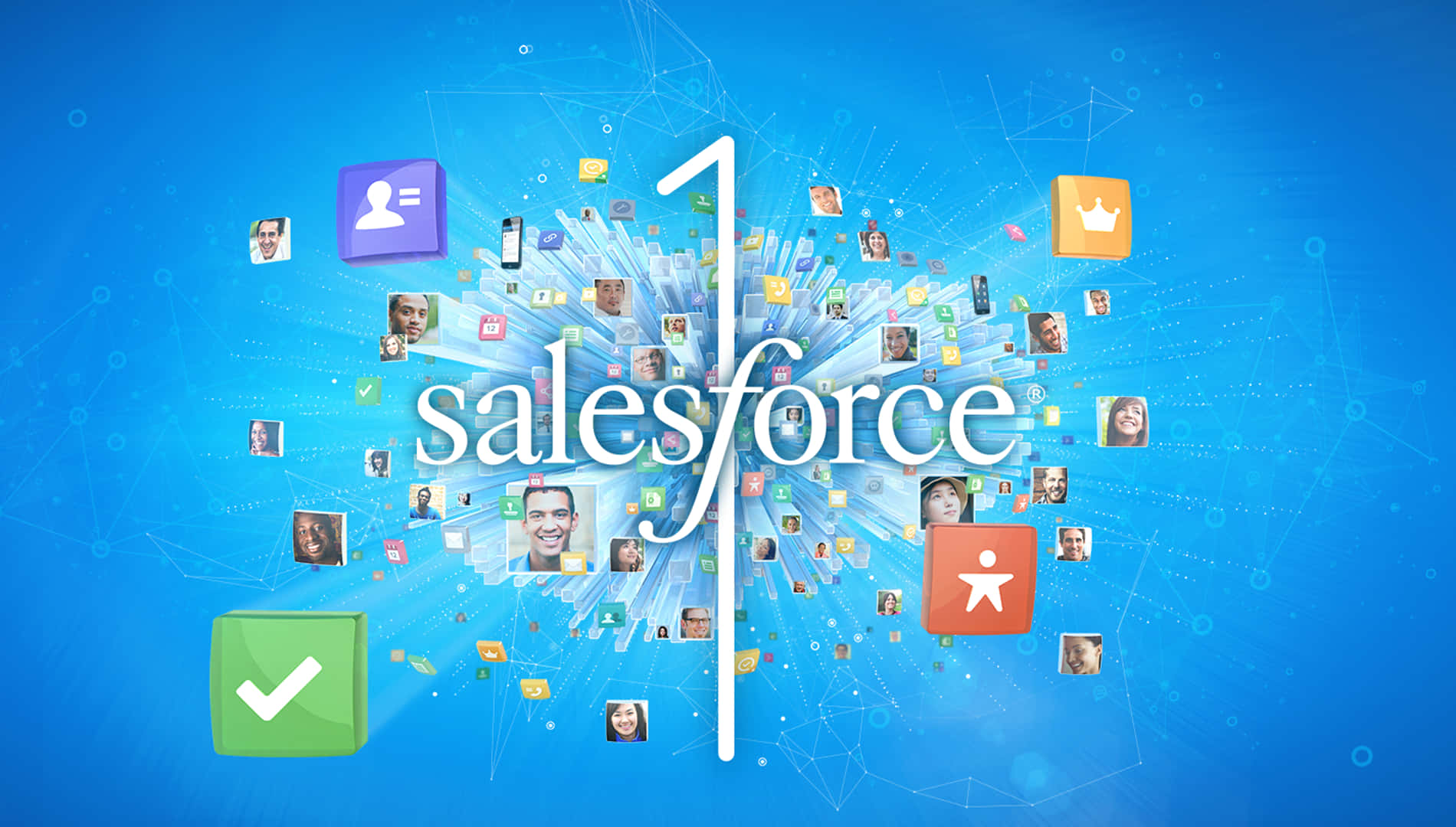 Salesforce Powers Beating Expectations Wallpaper