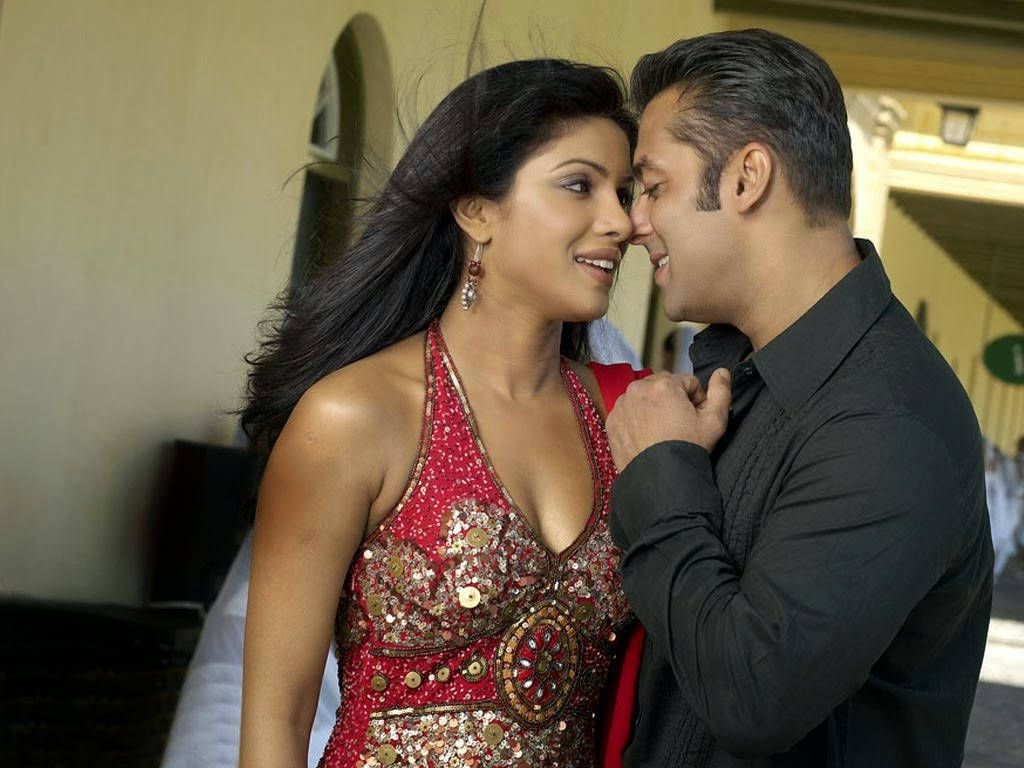 Salman Khan Hd God Tussi Great Ho Priyanka Chopra Wallpaper