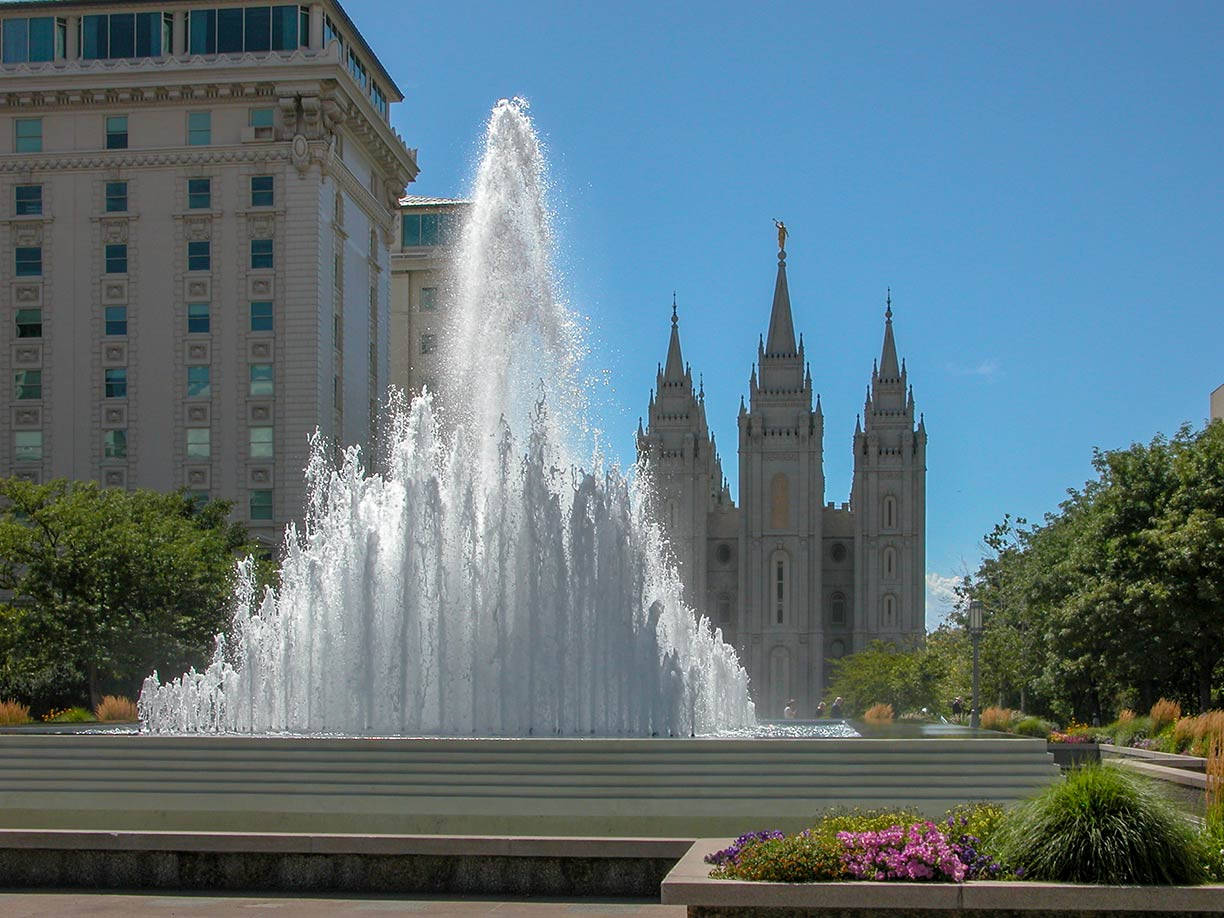 Salt Lake City Utah Temple Wallpaper