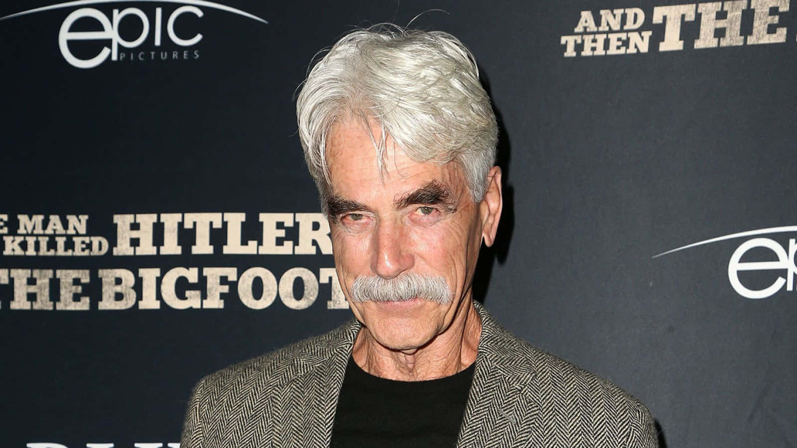 Sam Elliott At Film Premiere Wallpaper