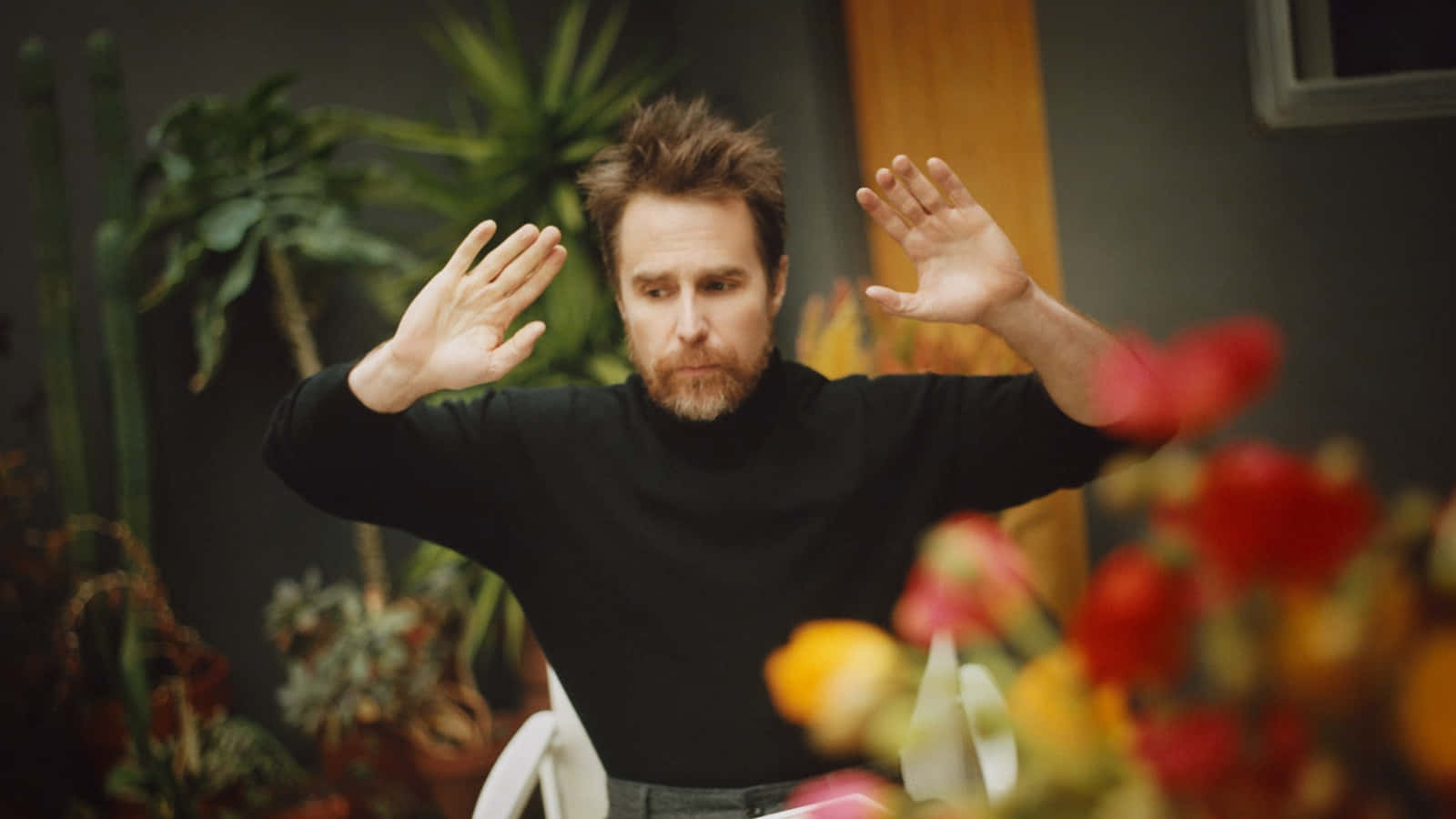 Sam Rockwell Mr Porter Cashmere 2019 Photoshoot Wallpaper