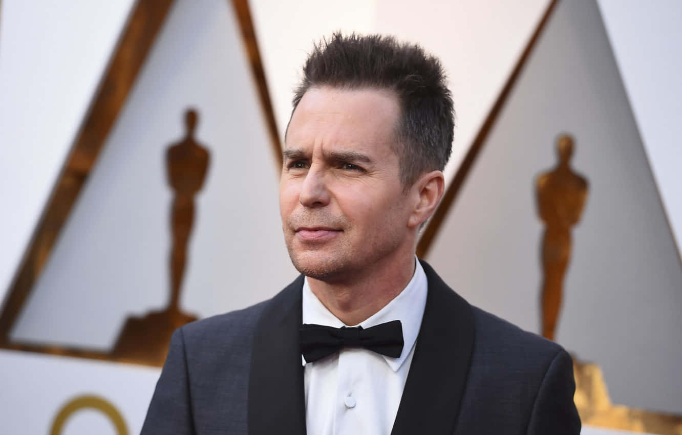 Sam Rockwell Oscars Red Carpet Photo Wallpaper