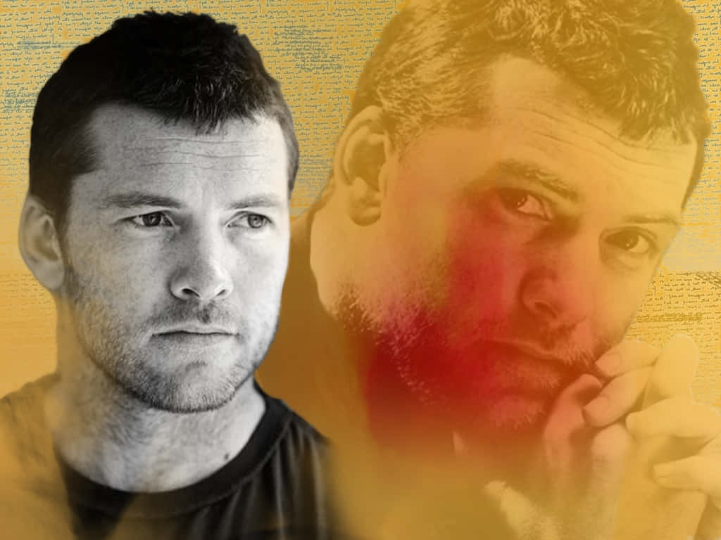 Sam Worthington Photo Digital Art Wallpaper