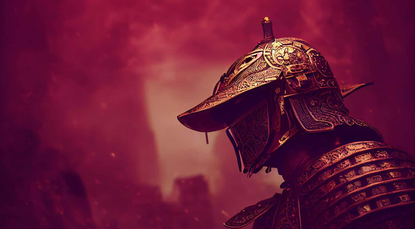 Samurai Armor On Display Wallpaper