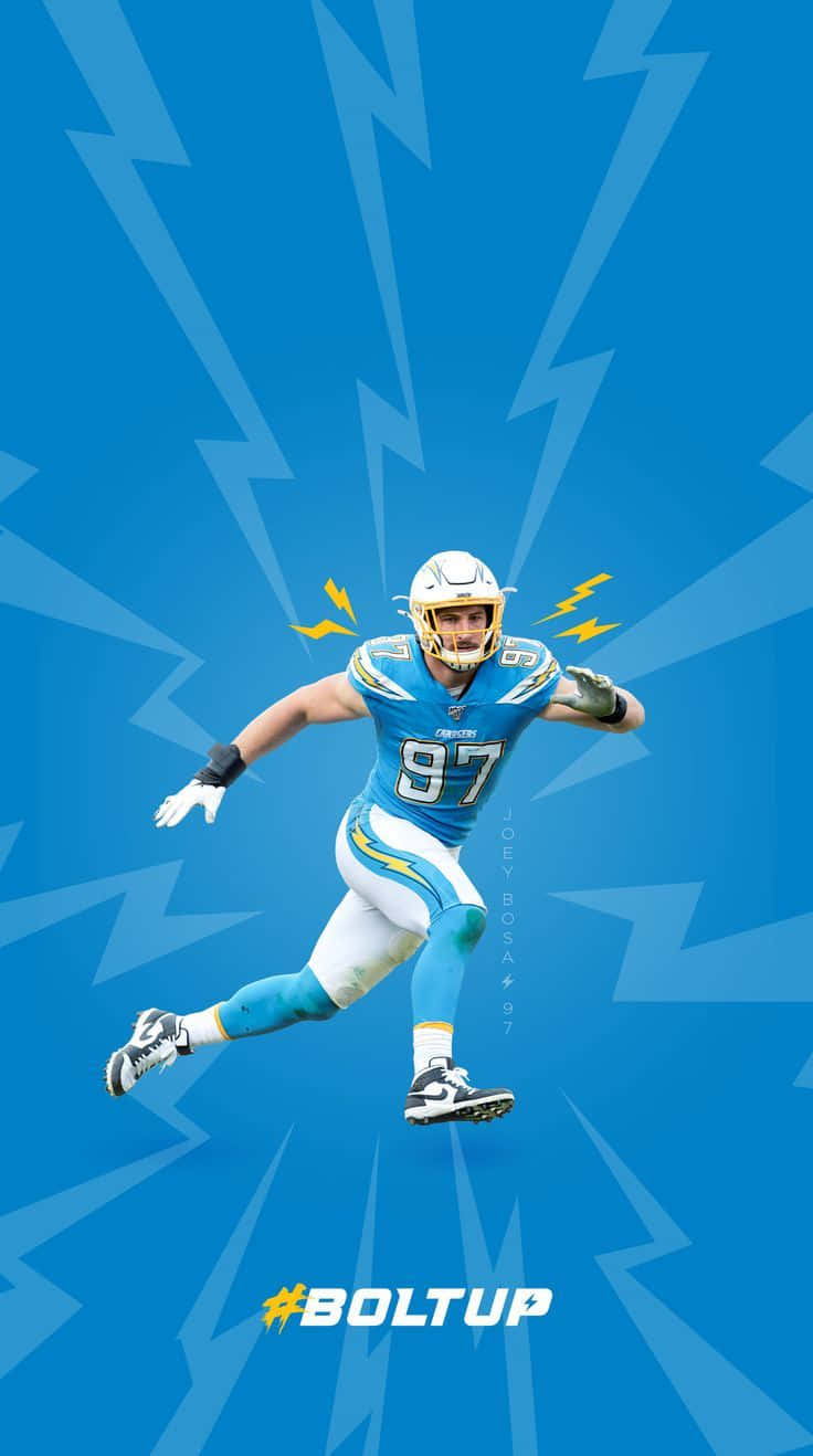 San Diego Charger Players Show Their Endurance Wallpaper