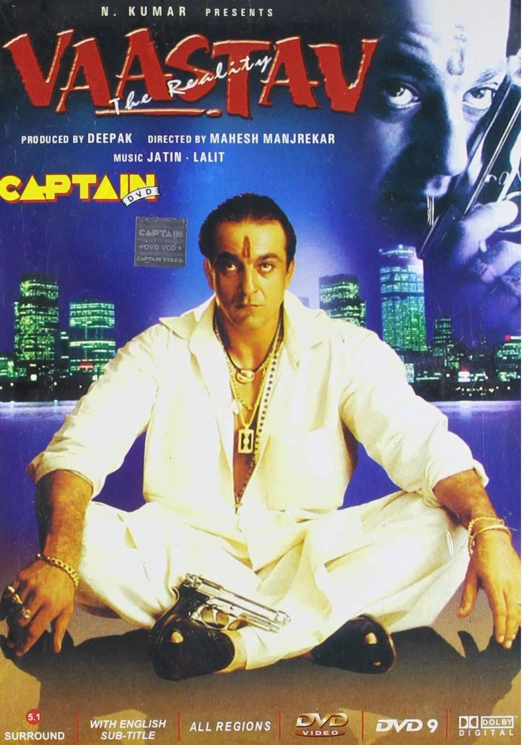 Sanjay Dutt Vaastav Dvd Poster Wallpaper