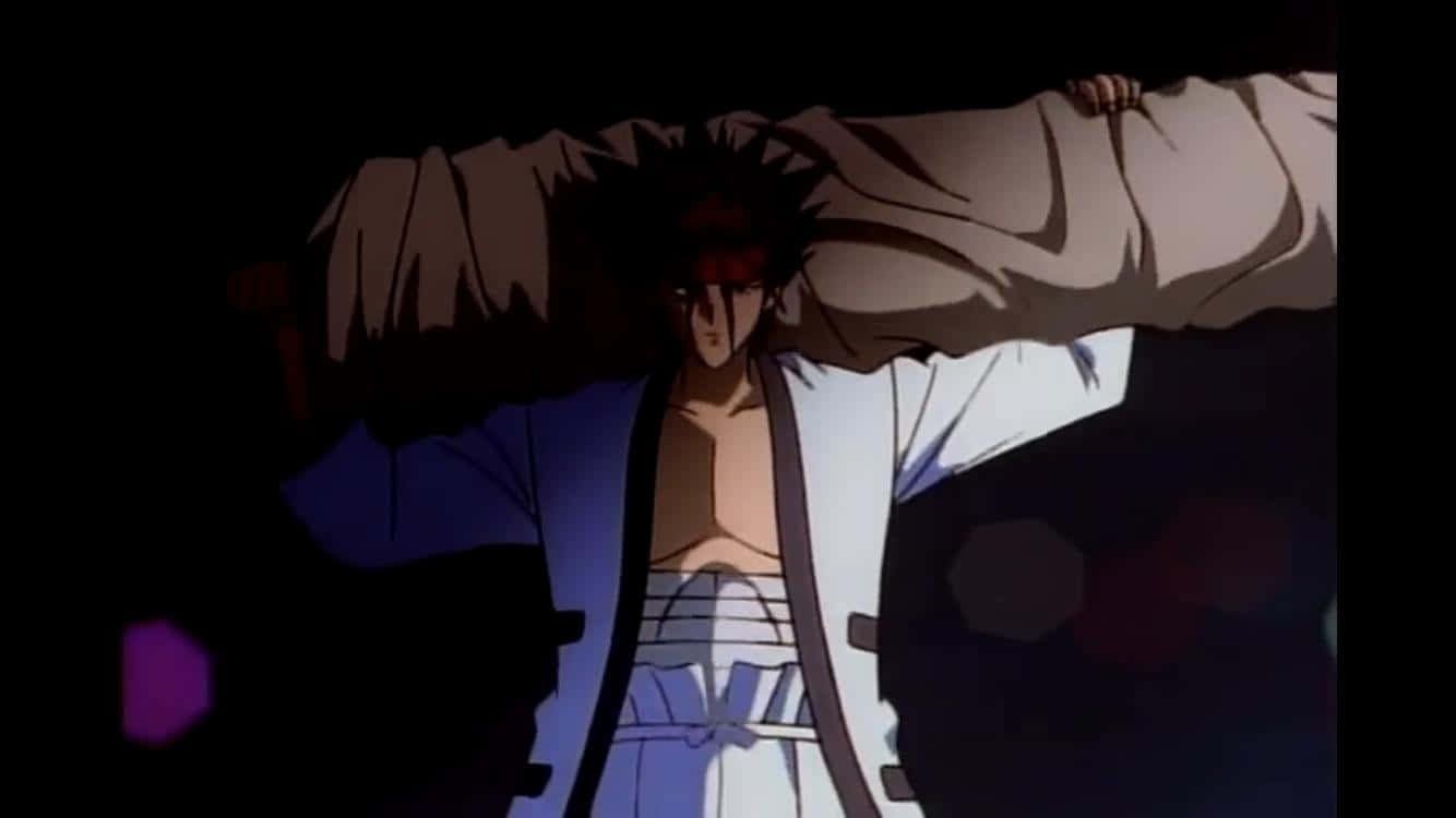 Sanosuke Sagara - The Roaming Samurai Of The Kenshin Series Wallpaper