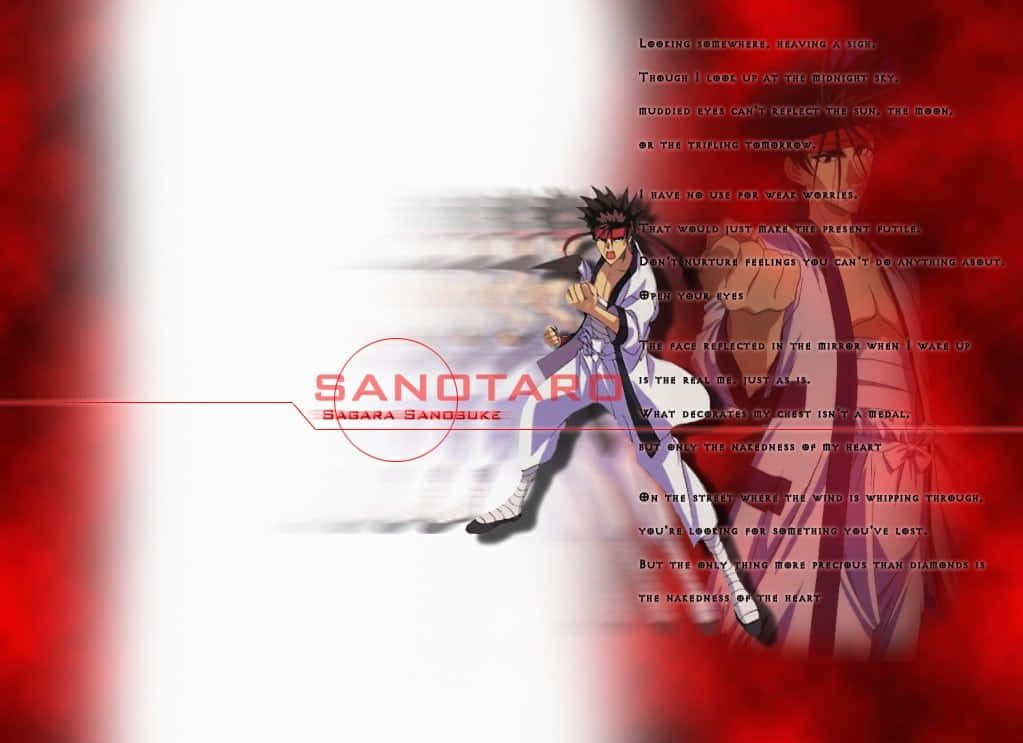 Sanosuke Sagara: The Symbol Of Rebellion Wallpaper