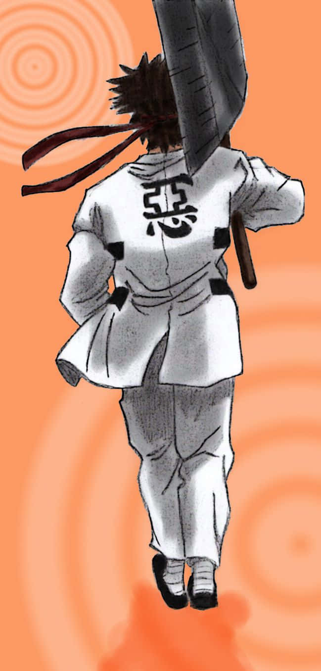 Sanosuke Sagara With Zanbatou Wallpaper