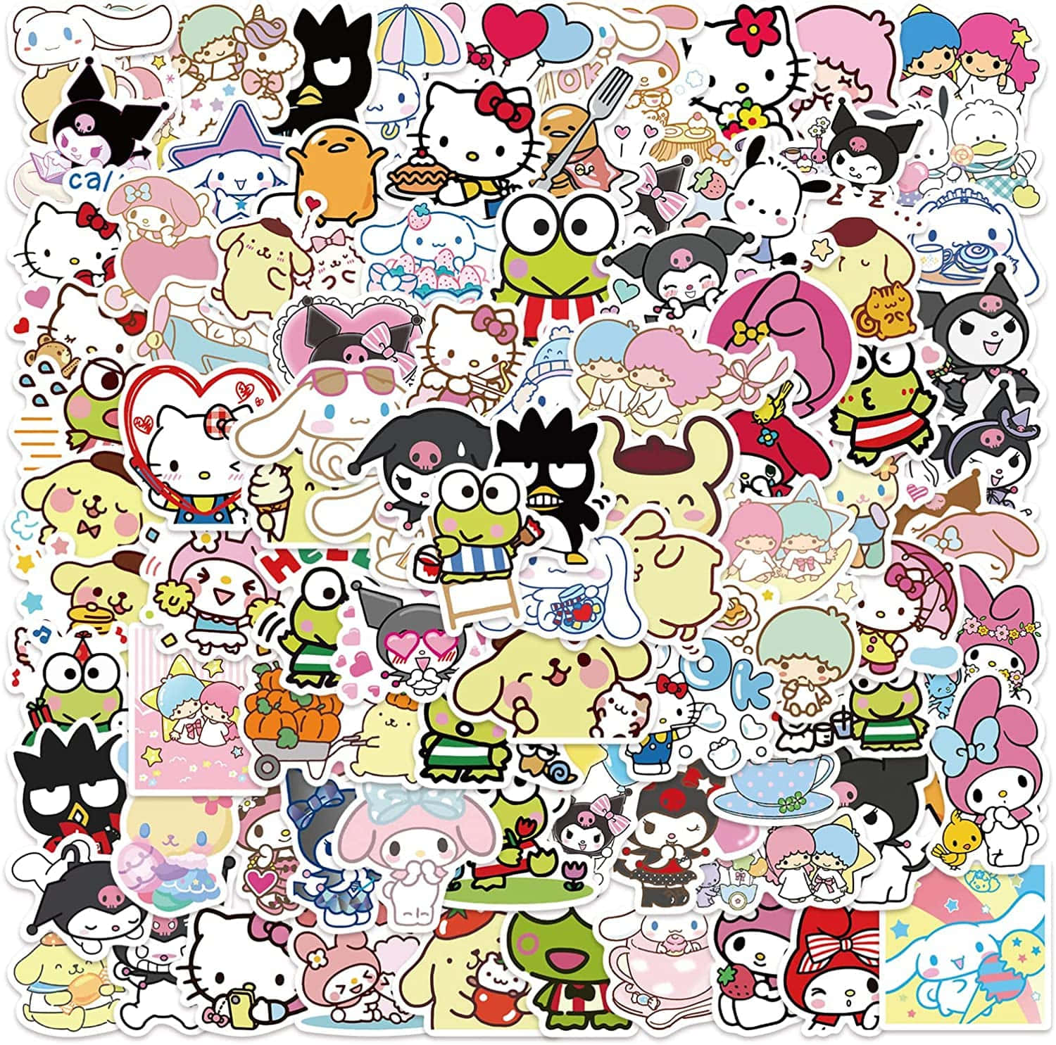 Sanrio Characters Collage Wallpaper