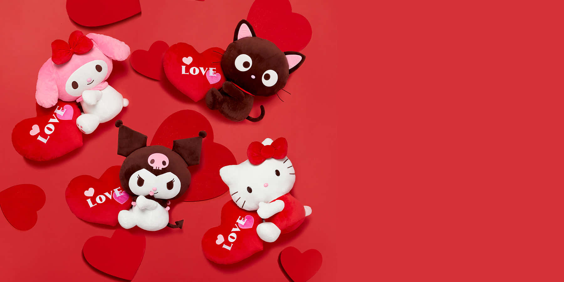 Sanrio_ Characters_ Valentines_ Celebration Wallpaper