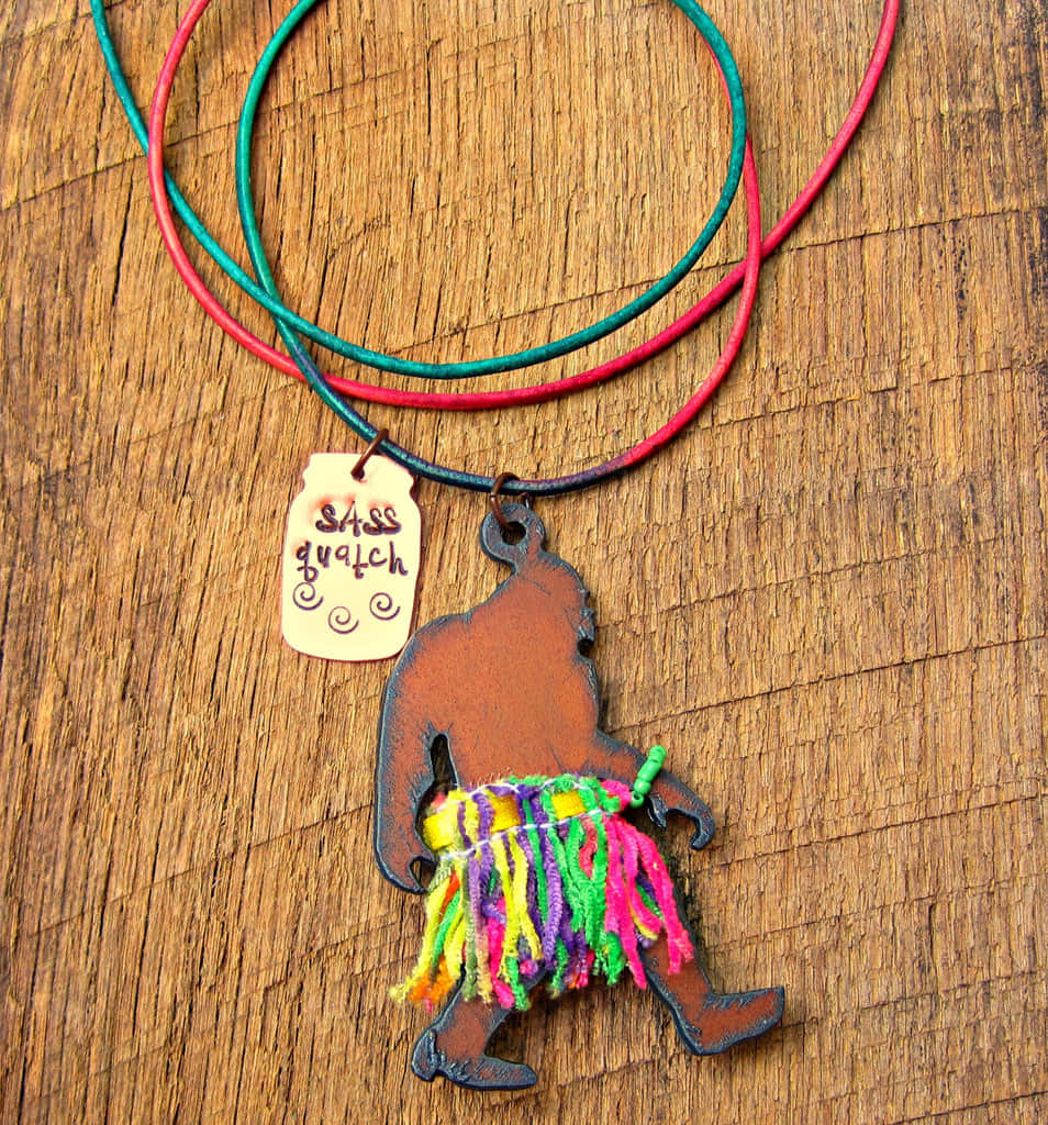 Sassy Sasquatch Necklace Wallpaper