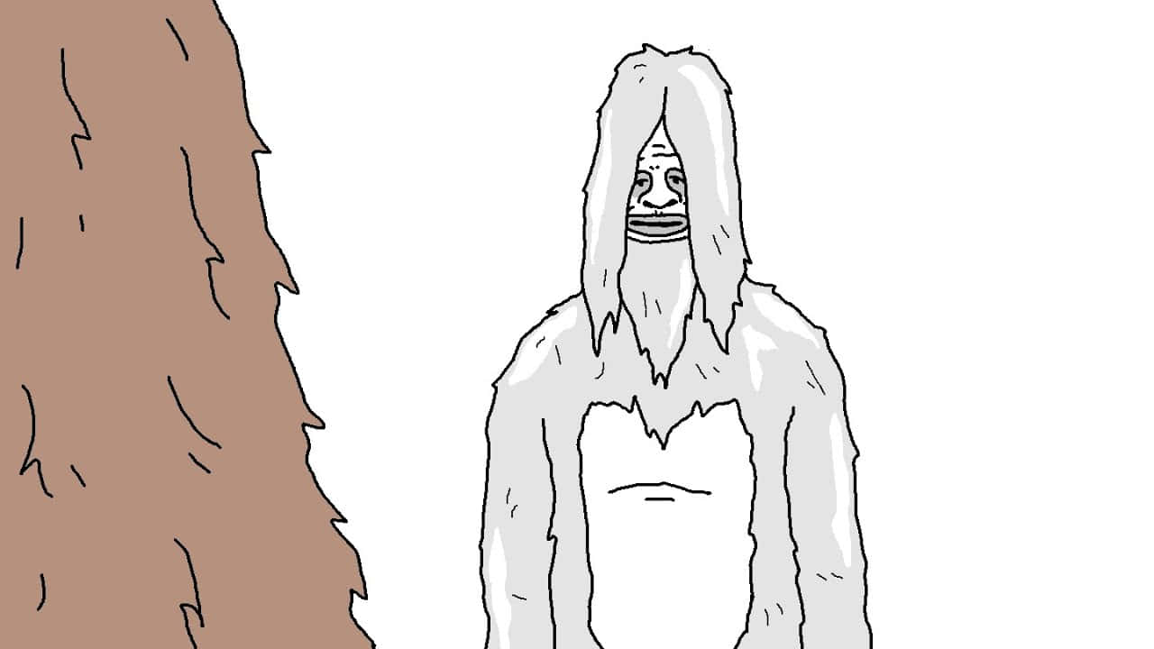 Sassy The Sasquatch Cartoon Wallpaper