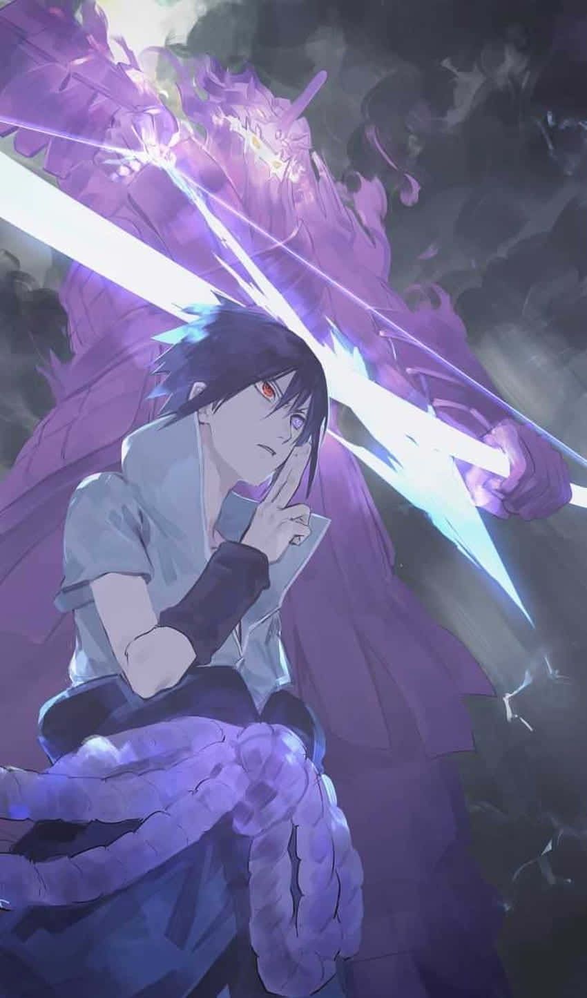 Sasuke Susano'o Power Display Wallpaper