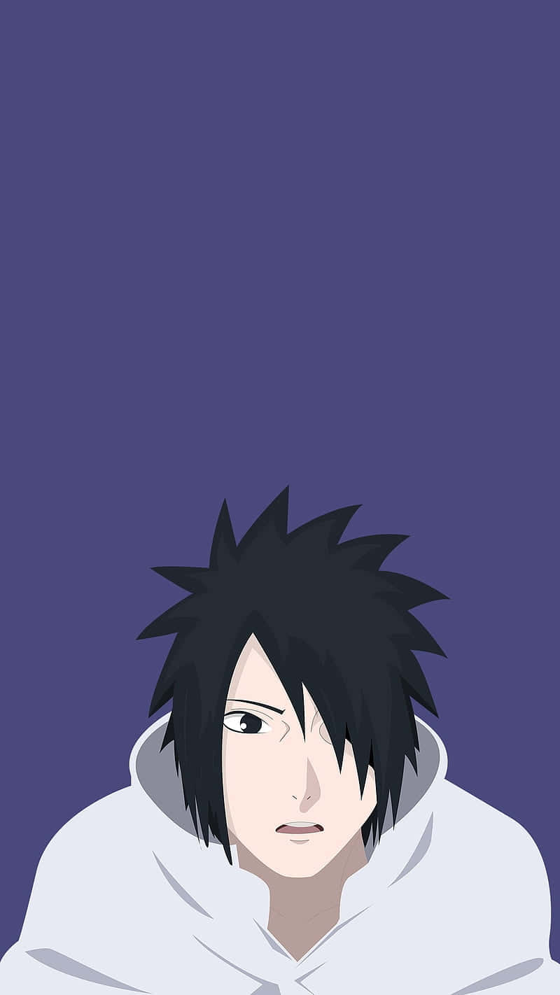 Sasuke Uchiha Minimalist Artwork Wallpaper