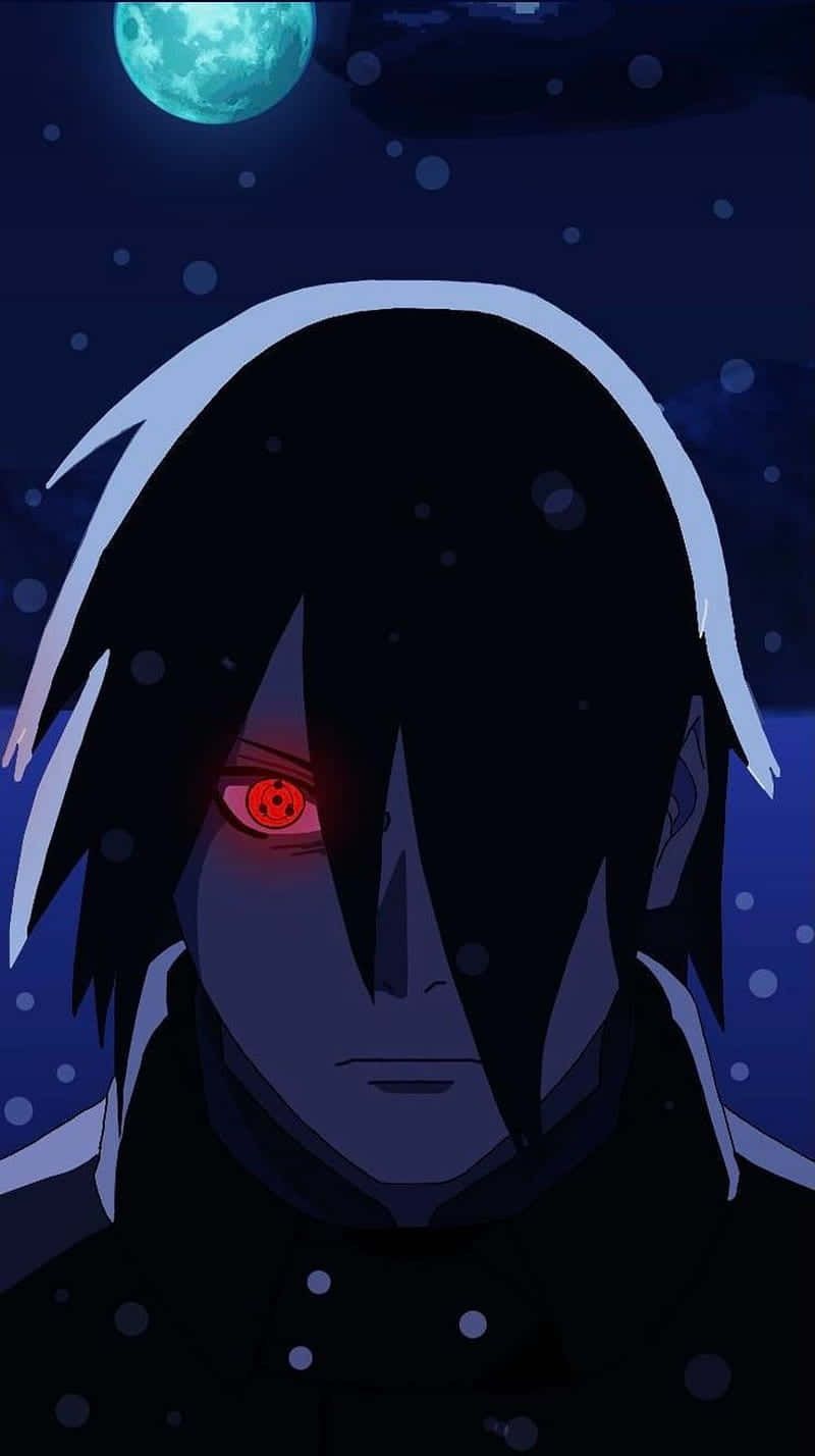 Sasuke Uchiha Moonlight Sharingan Wallpaper