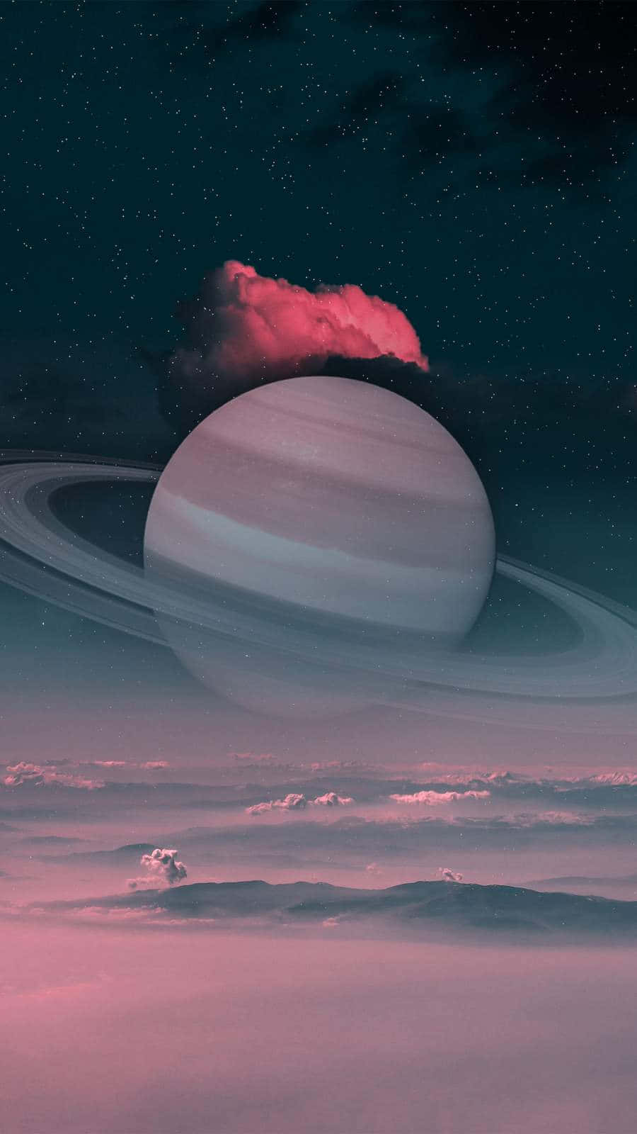 Saturn Dreamscape Aesthetic.jpg Wallpaper