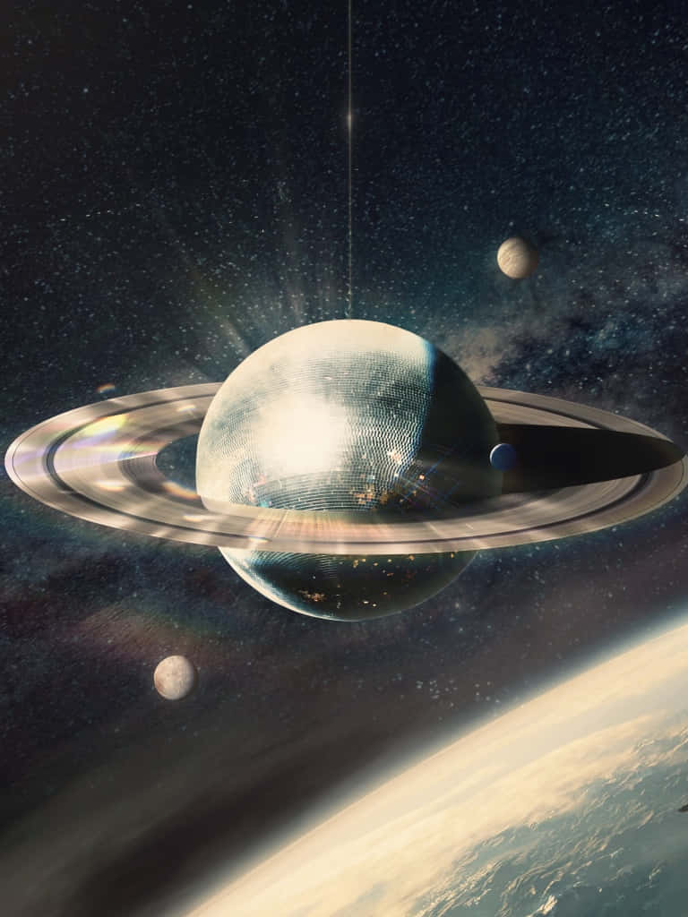 Saturn Fantasy Artwork Wallpaper