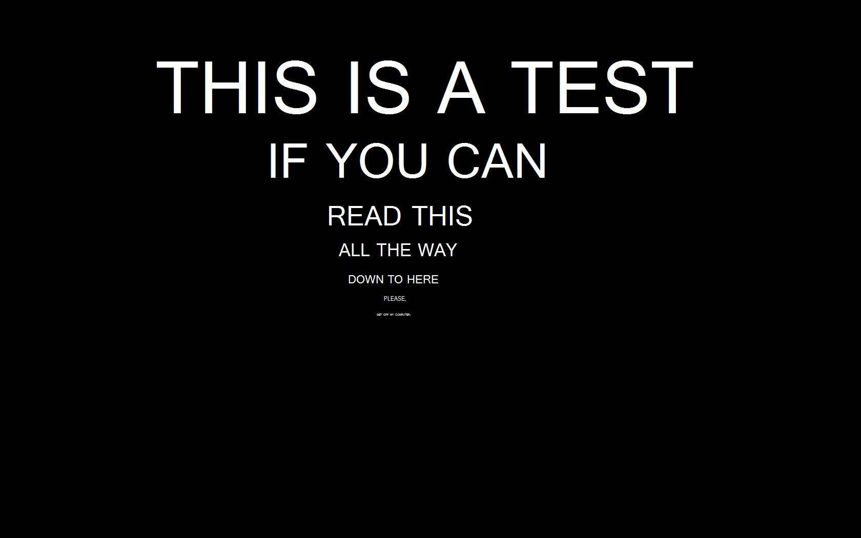 Savage Reading Test Wallpaper