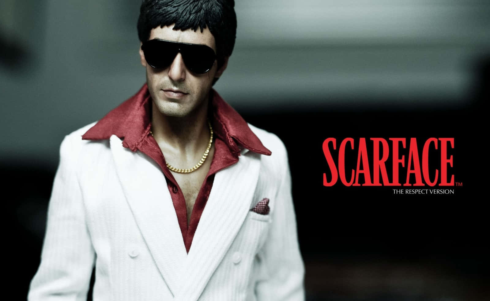 Scarface Respect Version Promotional Art Wallpaper