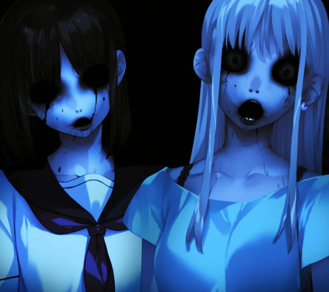 Scary Anime Horror Girls Wallpaper