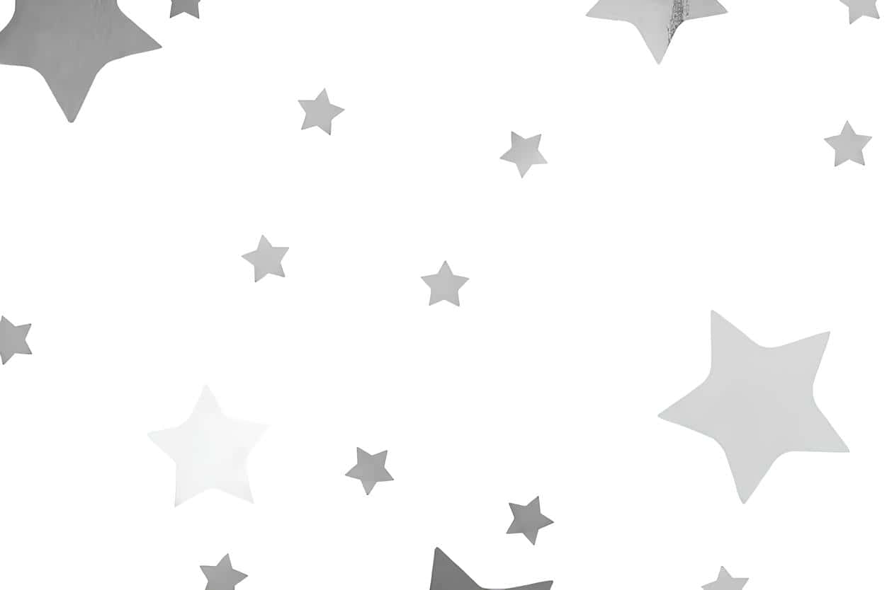 Scattered Stars Pattern Wallpaper