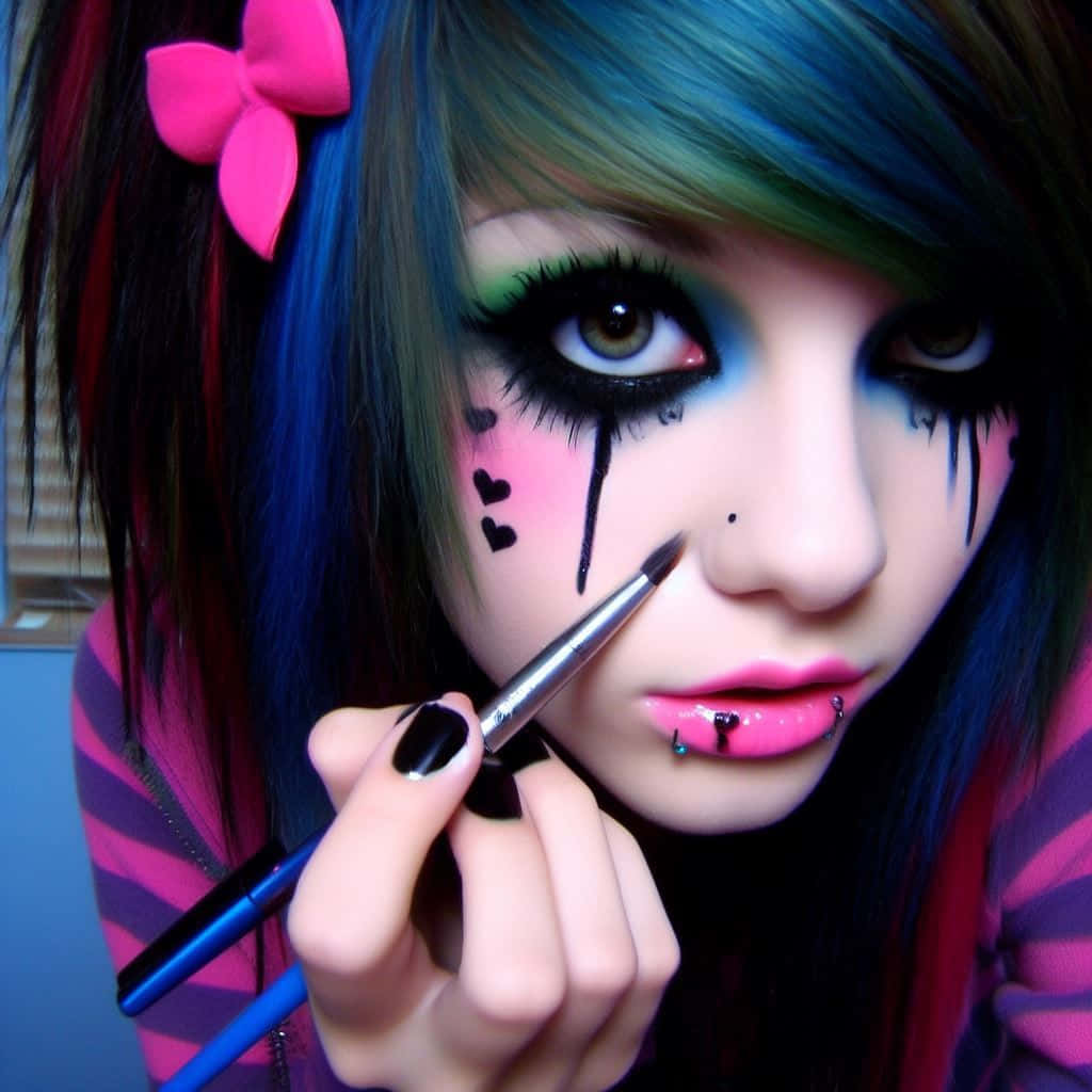 Scene_ Kid_ Fashion_ Makeup Wallpaper