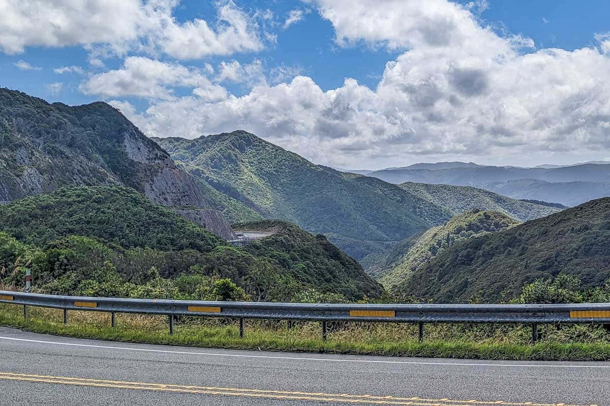 Scenic Mountain Road Palmerston North Wallpaper