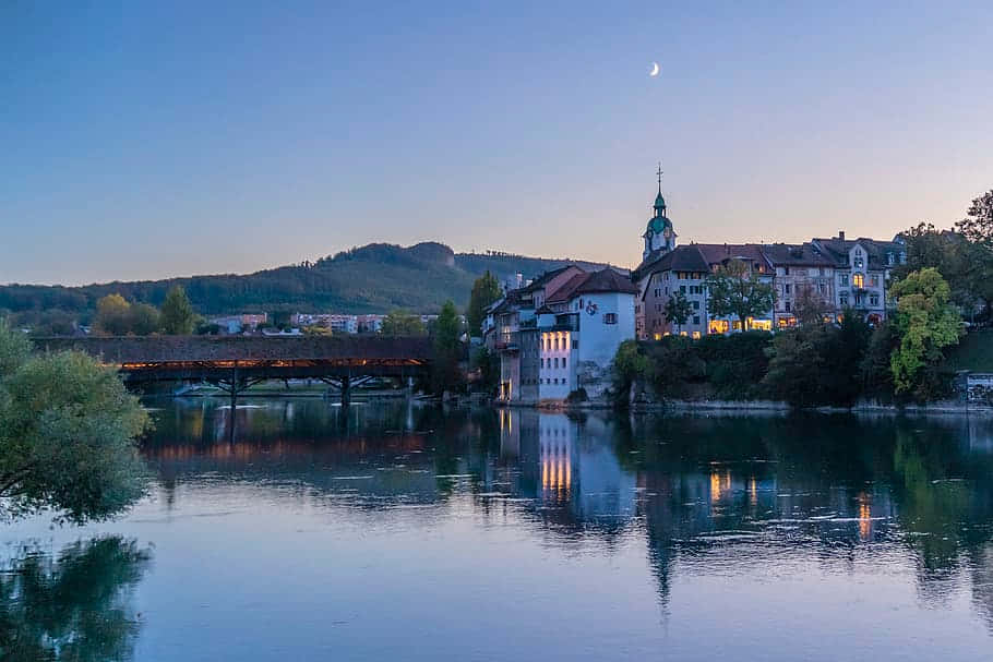 Scenic View Of Olten, Switzerland Wallpaper