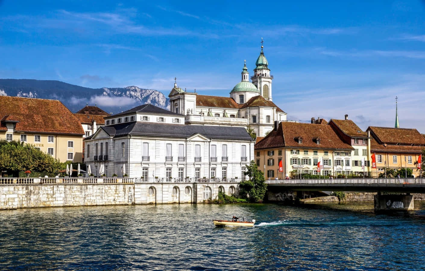 Scenic View Of Solothurn, Switzerland Wallpaper