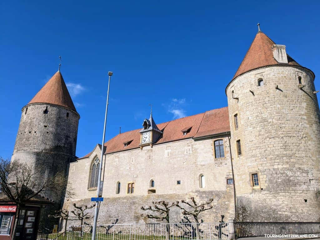 Scenic View Of Yverdon Les Bains Wallpaper