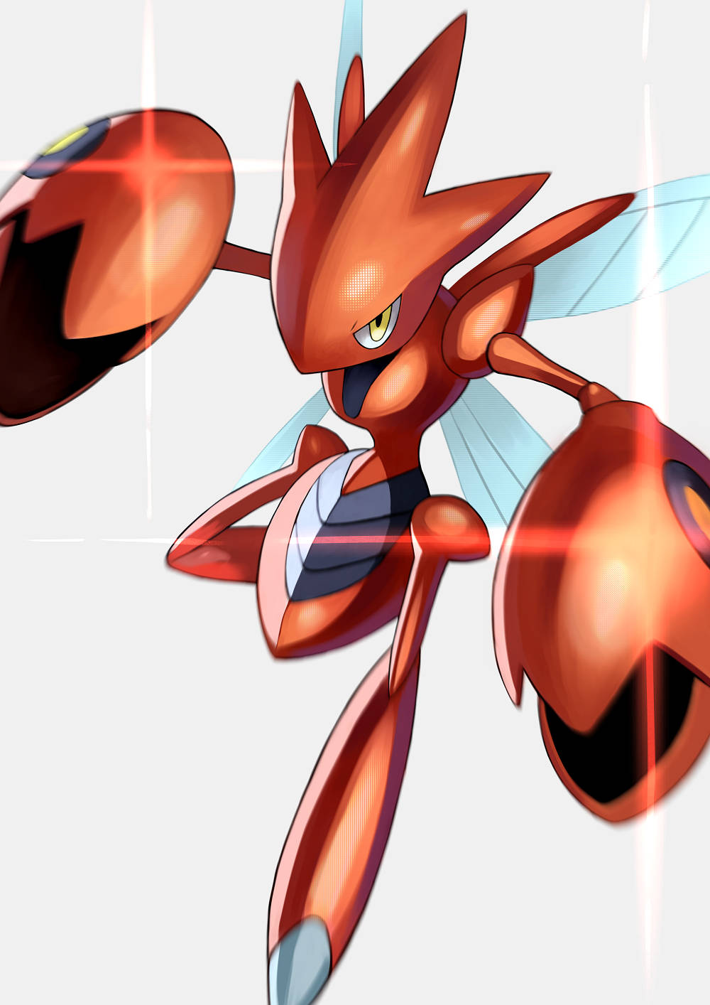 Scizor Gleaming Armor Wallpaper