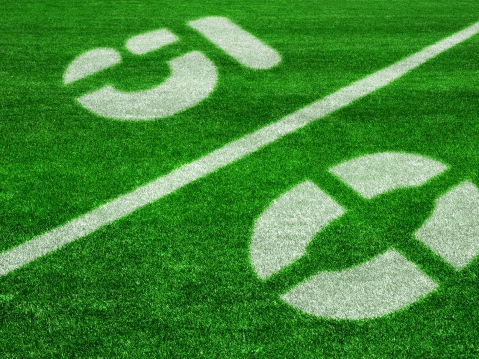 Score On Grass Cool Football Wallpaper