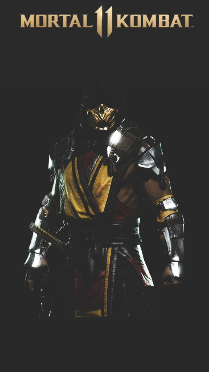 Scorpion In Mortal Kombat 11 Wallpaper