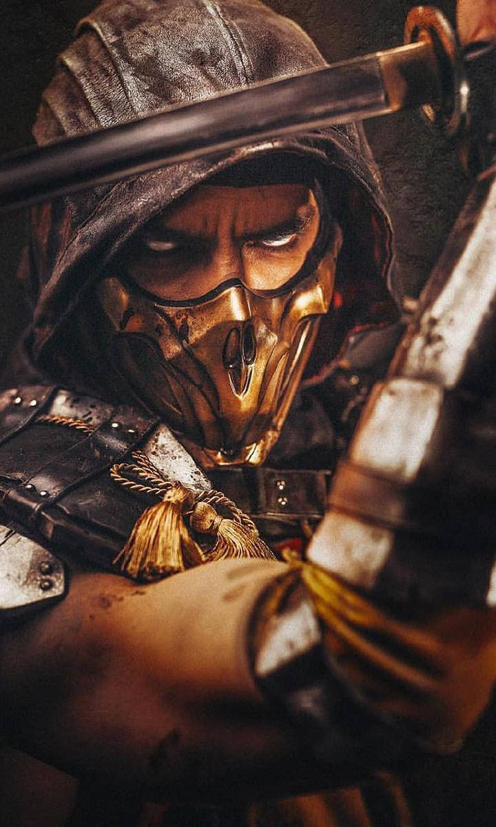 Scorpion Of Mk11 Game Wallpaper