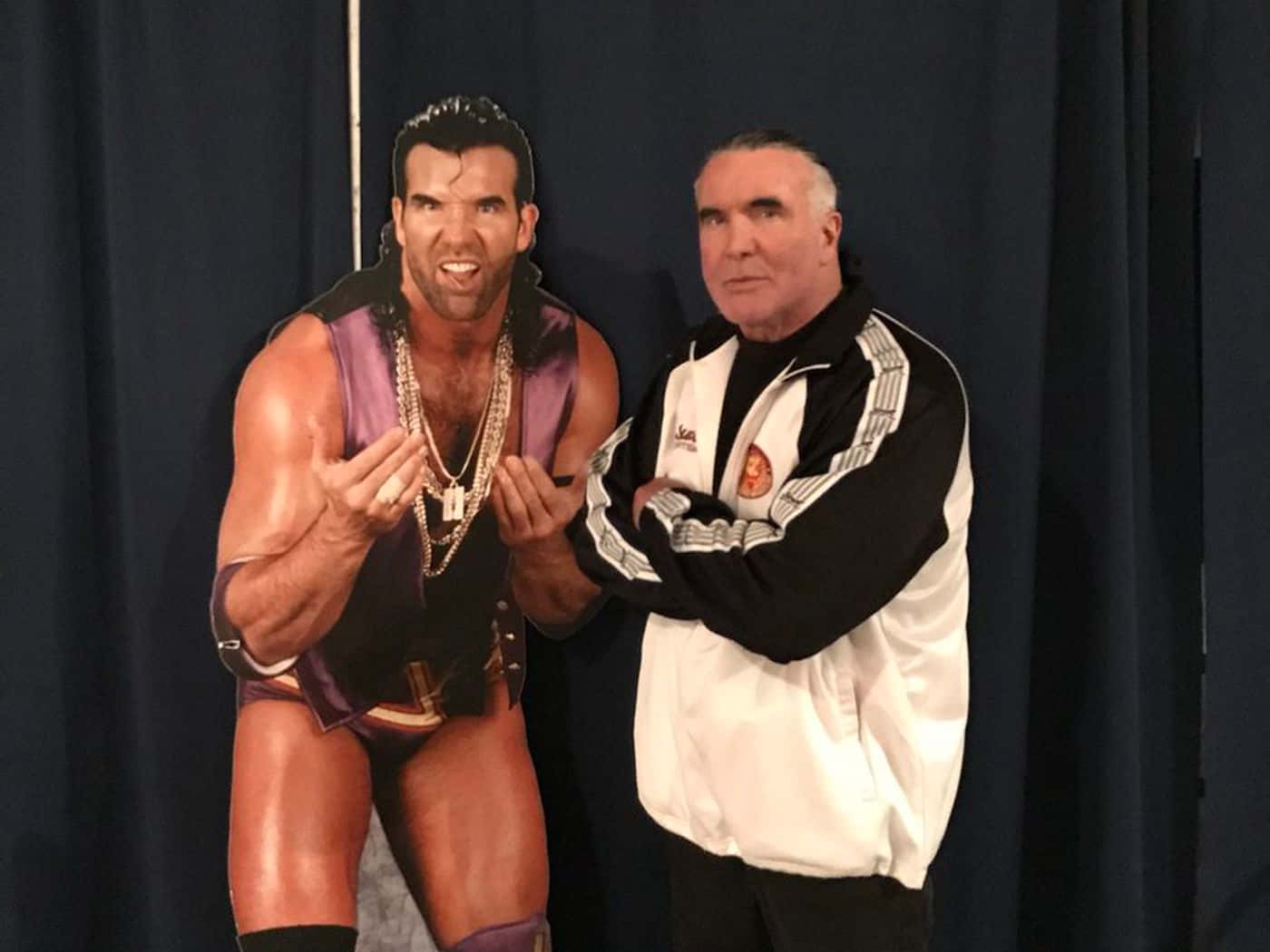 Scott Hall Human Size Standee Wallpaper