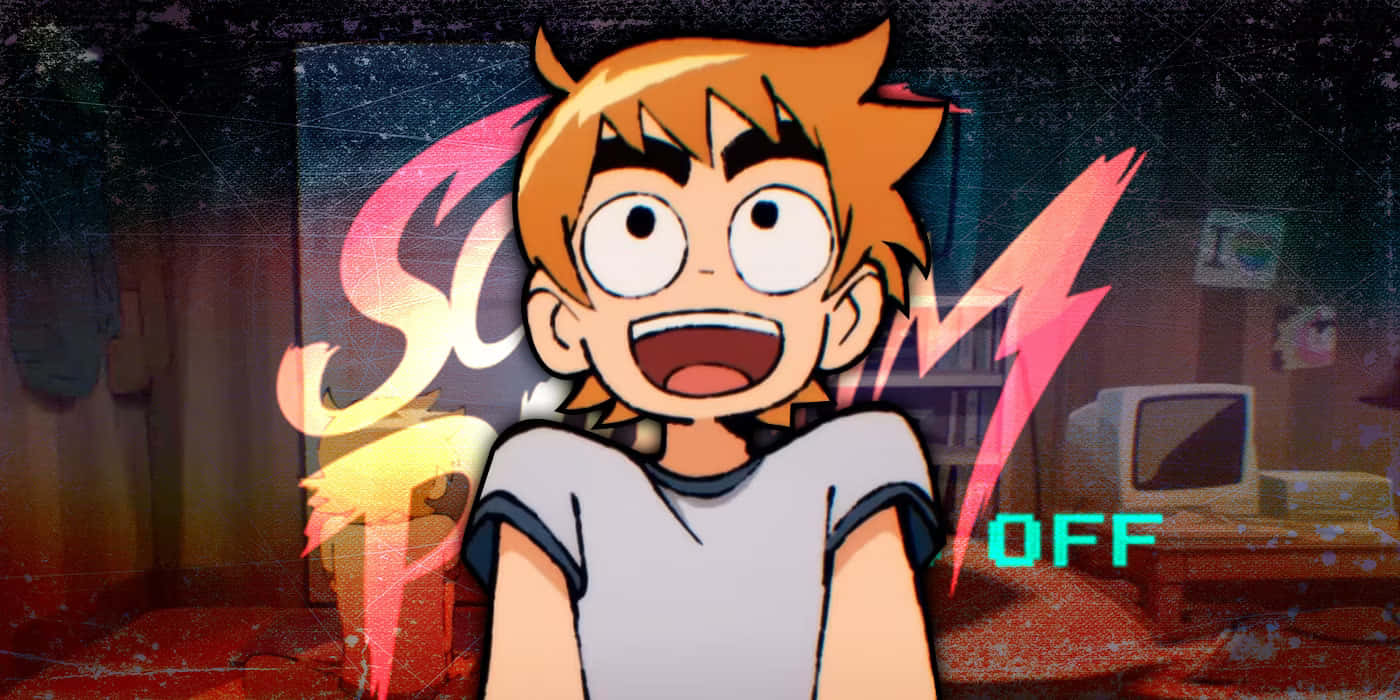 Scott Pilgrim Takes Off Animated Graphic Wallpaper